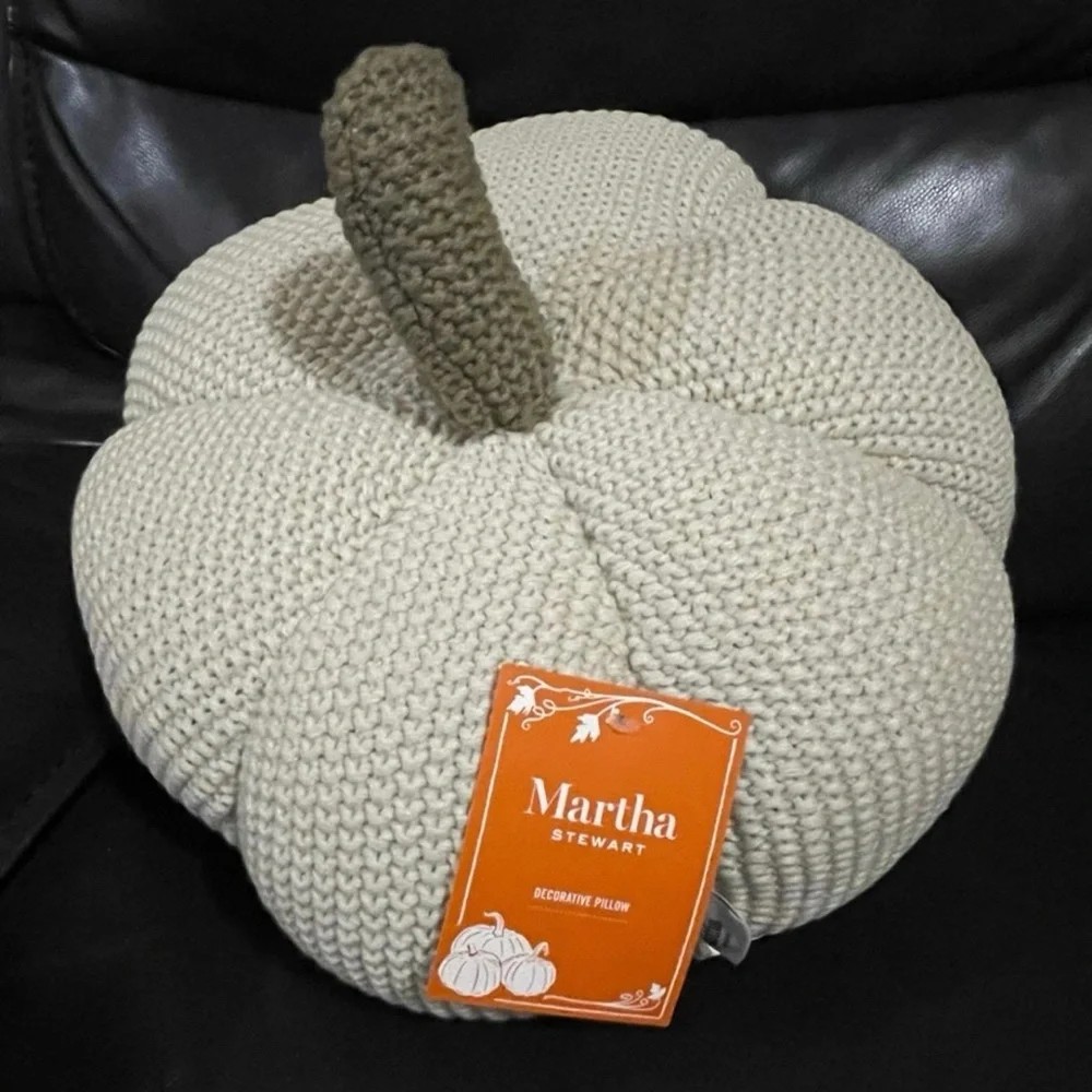 THE FARMHOUSE BY RACHEL ASHWELL Sherpa Pumpkin Pillow Set 3pk